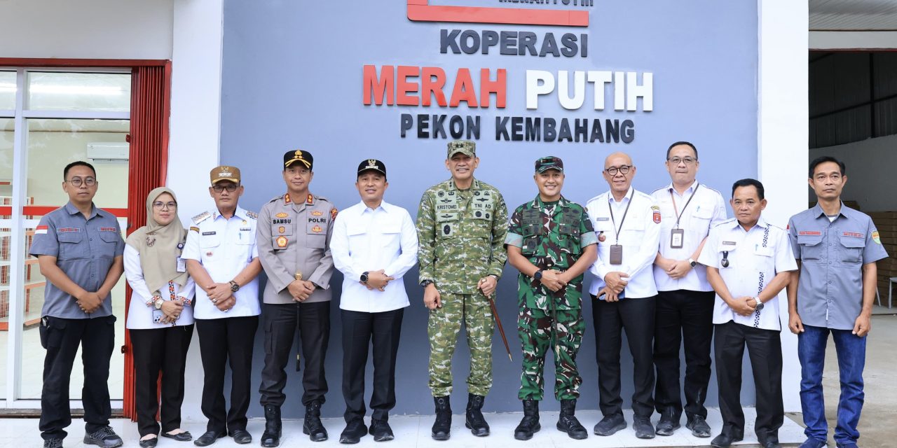 Bupati Parosil Mabsus Laporkan 87 KDMP Berdiri di Lampung Barat Saat Terima Kunjungan Pangdam XXI Raden Intan