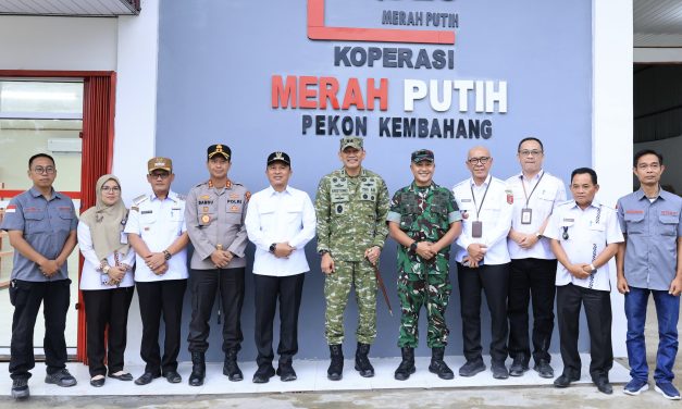Bupati Parosil Mabsus Laporkan 87 KDMP Berdiri di Lampung Barat Saat Terima Kunjungan Pangdam XXI Raden Intan