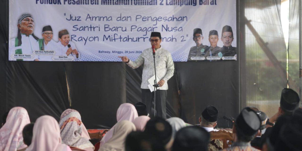 Mewakili Bupati – Sekda  Resmikan Ponpes Miftahurrohmah 2 Bahway