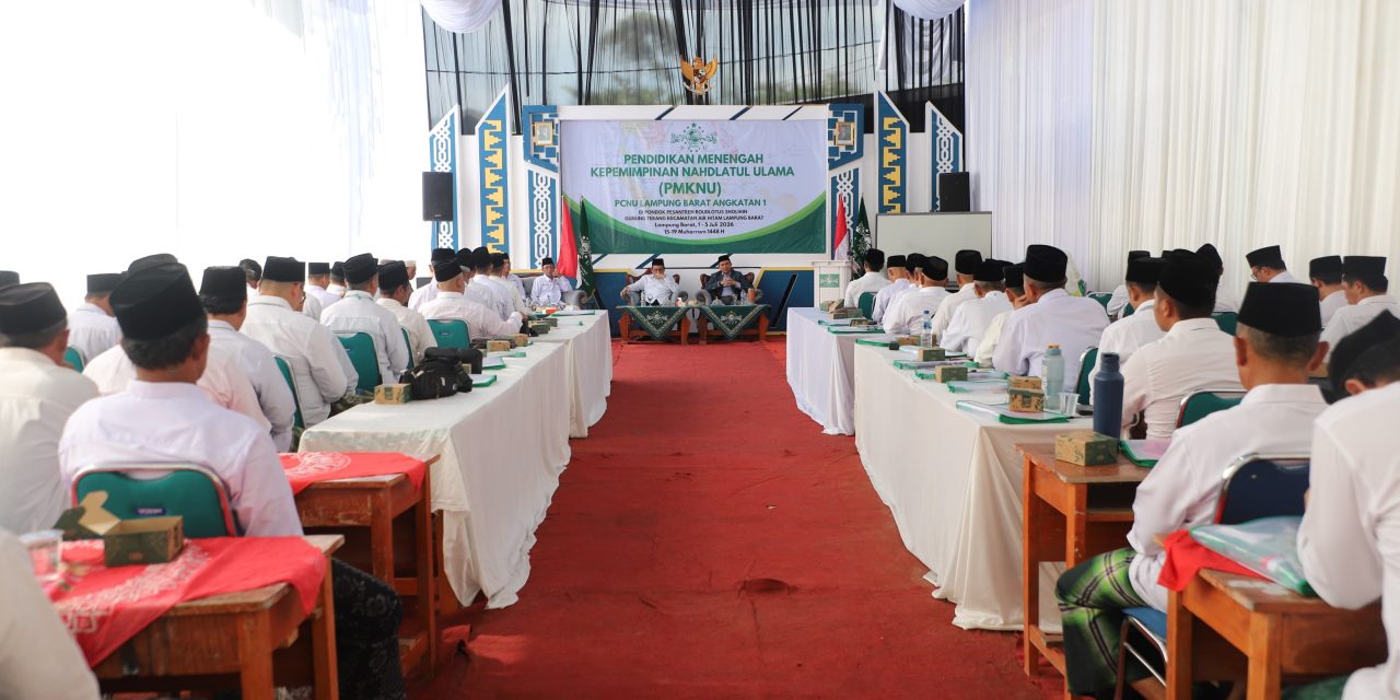 PMKNU Pertama di Lampung Barat, Bupati Parosil: Cetak Pemimpin yang Siap Bangun Daerah dan Jaga NKRI