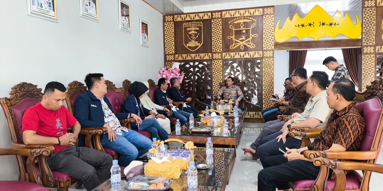 Bupati Parosil Terima Kunjungan JMSI Lampung, Perkuat Sinergi Pemerintah dan Media Siber