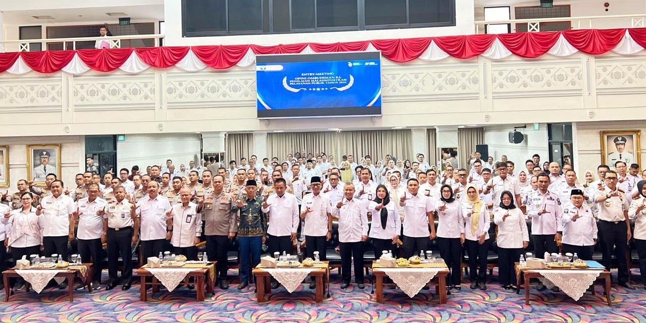 Hadiri Entry Meeting Ombudsman RI 2026, Bupati Parosil Tegaskan Komitmen Tingkatkan Kualitas Pelayanan Publik