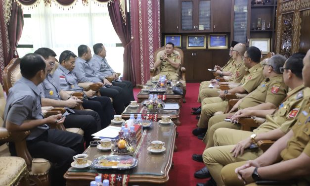 Bupati Parosil Perkuat Sinergi dengan Kanwil Kemenkum Lampung, Dorong Perlindungan Produk Hukum dan Kekayaan Intelektual Daerah