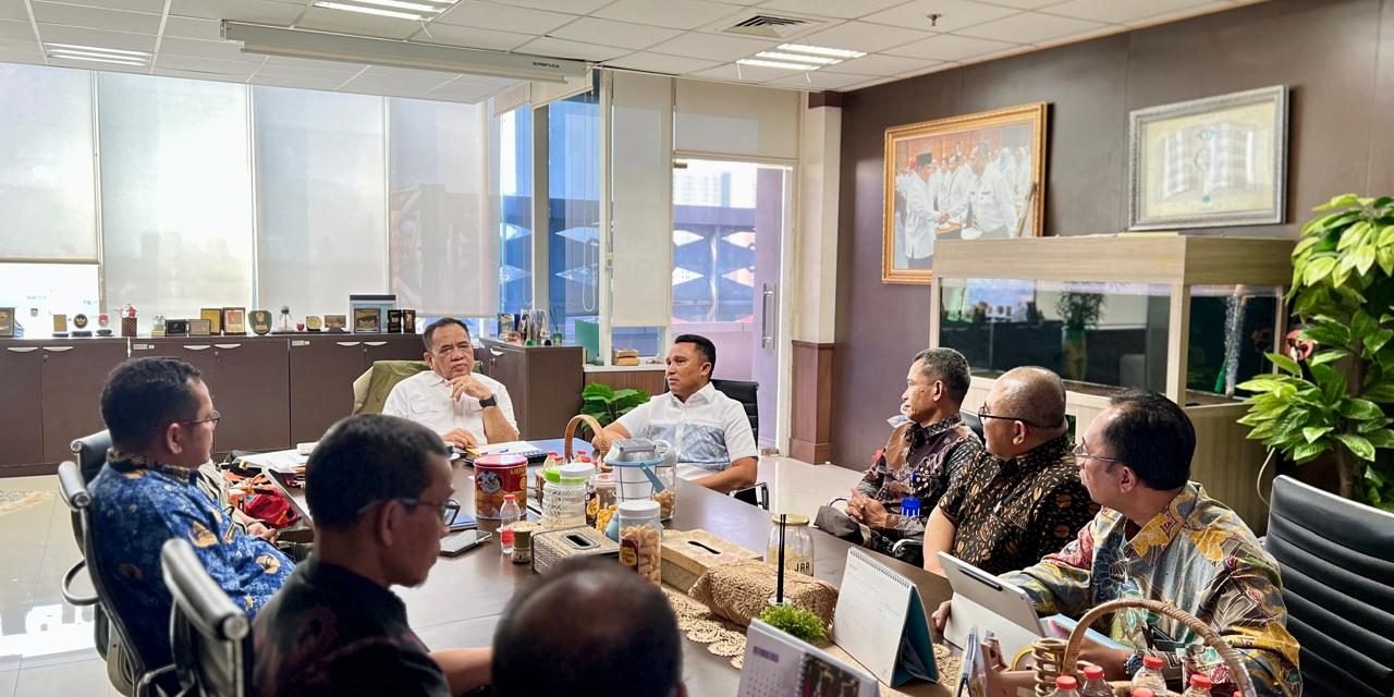 Bupati Parosil Audiensi ke BNPB RI, Lampung Barat Kebut Lima Proyek Penanganan Pasca Bencana