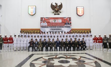 50 Anggota Paskibraka Lampung Barat Dikukuhkan Bupati Parosil, Siap Bertugas pada 17 Agustus 2026