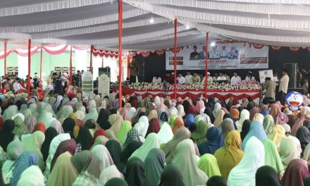 Tabligh Akbar dan Bendera Merah Putih Warnai HUT ke-81 RI di Ponpes Hasyimiah Lampung Barat