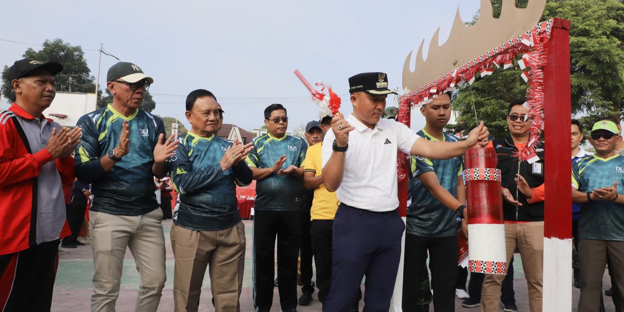 Bupati Lampung Barat Canangkan Gerakan Asri, Gotong Royong Digelar Serentak Hingga ke Pekon