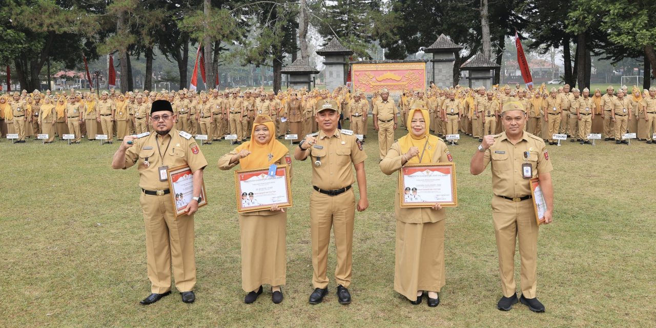 Bupati Lampung Barat Lepas Empat ASN Purna Tugas, Apresiasi Dedikasi dan Disiplin Selama Mengabdi
