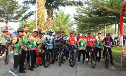 200 Peserta Padati Fun Bike HUT ke-35 Lampung Barat, Goweser dari 6 Kabupaten Ikut Ambil Bagian