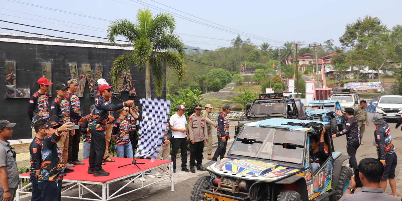 Bentang Alam dan Jalur Ekstrim Lampung Barat Beri Kepuasan Tersendiri Bagi Para Offroader