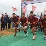 Ribuan Peserta Padati Koni Fun Run HUT Lambar, Dua Motor Jadi Rebutan Warga