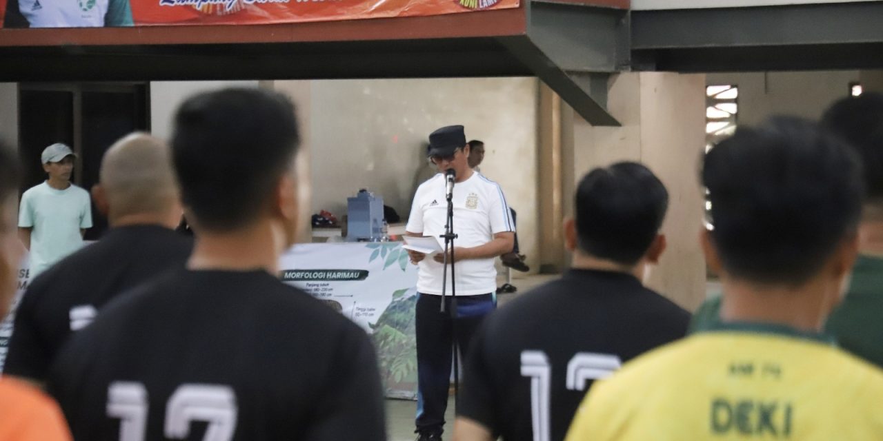 Sekda Lambar Ajak Forkopimda Jadikan Olahraga Budaya Kebersamaan