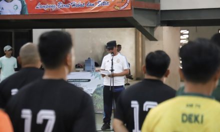 Sekda Lambar Ajak Forkopimda Jadikan Olahraga Budaya Kebersamaan