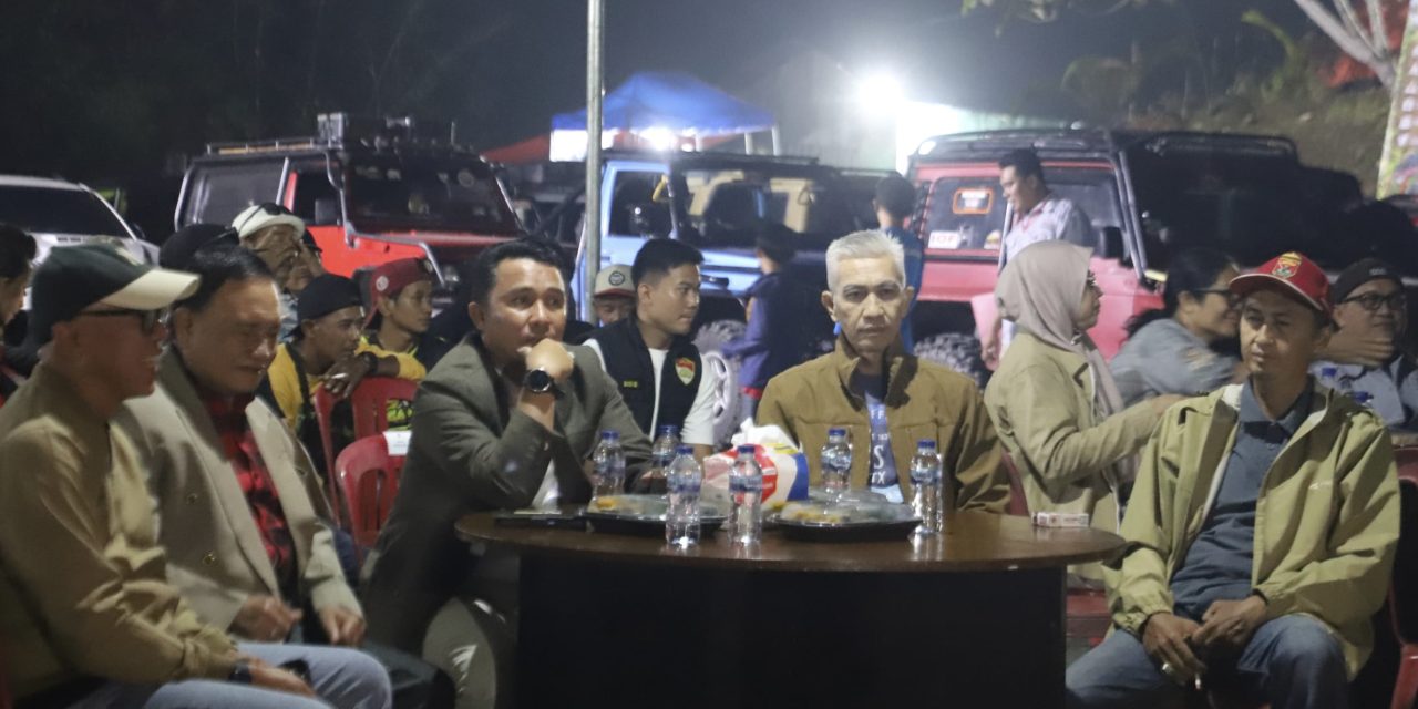 Ramah Tamah di Kebun Raya Liwa, Bupati Parosil Ajak Komunitas Offroad SKIn Promosikan Wisata Lampung Barat