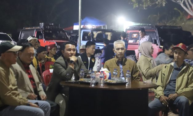 Ramah Tamah di Kebun Raya Liwa, Bupati Parosil Ajak Komunitas Offroad SKIn Promosikan Wisata Lampung Barat