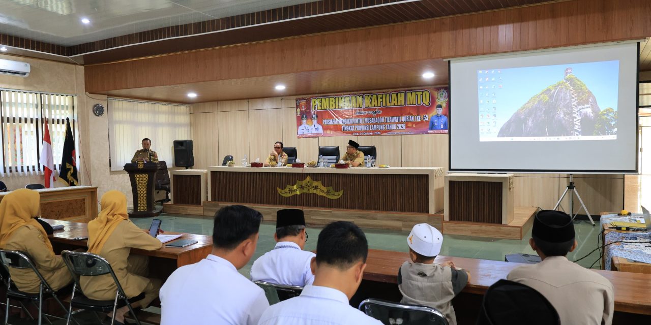 Jelang MTQ ke-53, Lampung Barat Matangkan Kesiapan 46 Anggota Kafilah