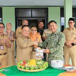 HUT ke-81 TNI, Wabup Lampung Barat Silaturahmi ke Kodim 0422/LB