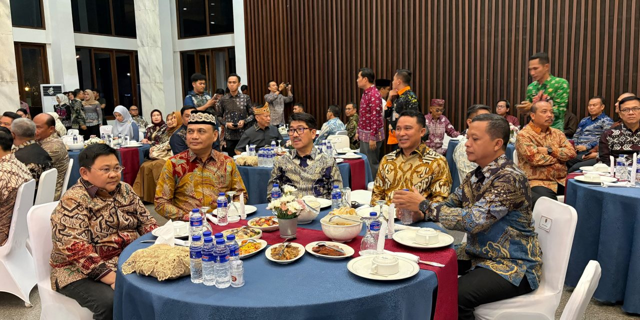 Pisah Sambut di Mapolda Lampung, Bupati Lampung Barat Titip Harapan Keamanan