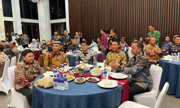 Pisah Sambut di Mapolda Lampung, Bupati Lampung Barat Titip Harapan Keamanan