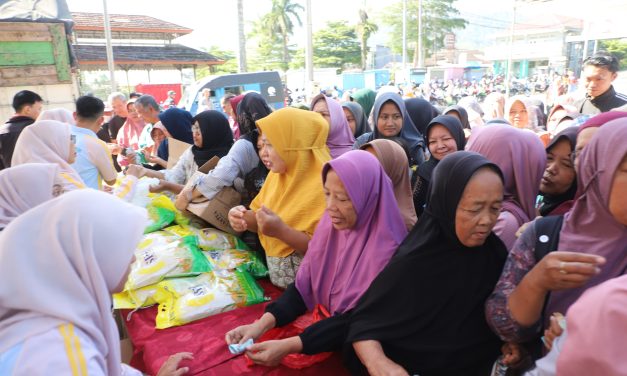 Gerakan Pangan Murah di Liwa, Pemkab Lampung Barat Sediakan Beras SPHP dan Minyak Goreng Harga Terjangkau