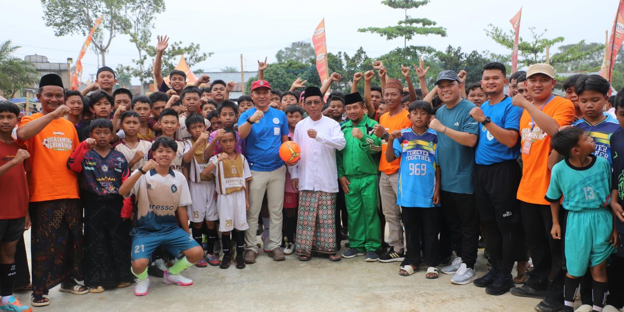 Buka Liga Santri PCNU CUP 2026, Bupati Parosil : Santri Bukan Hanya Ngaji, Membangun Itu Soal Hati