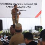 Wakil Bupati Mad Hasnurin Harap Gedung Baru BNI Jadi Pusat Pertumbuhan Ekonomi Warga